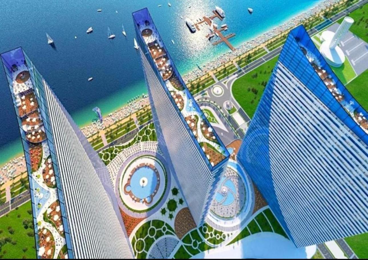 Orbi City Apartment With Sea View バトゥーミ エクステリア 写真